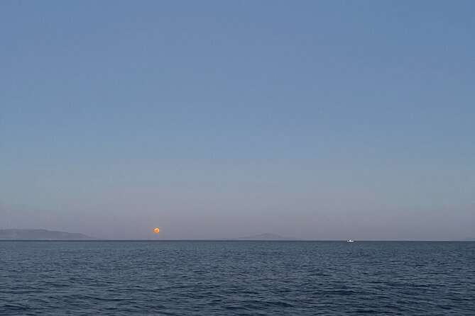 Sunset Tour Around Antiparos | Private Boat Tour - A private sunset from Paros, not a standard harbor cruise