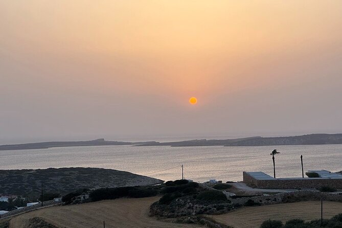 Sunset Tour Around Antiparos | Private Boat Tour - Fira, the quiet island complex beside Antiparos