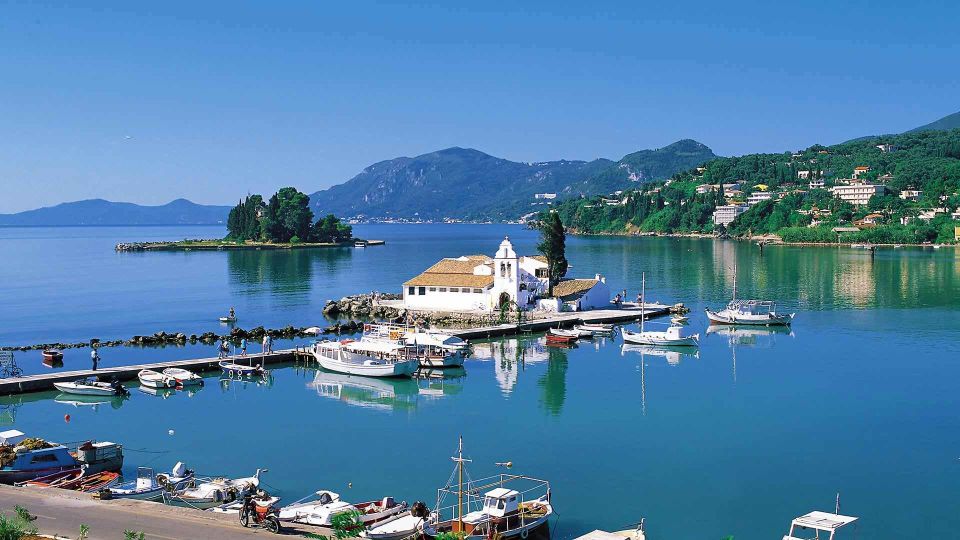 Sunset tour Corfu: The best viewpoints - Agios Gordios and the open western horizon