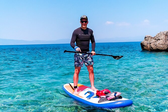 SUP and Snorkeling Experience in Kardamyli - Snorkeling beside the rock gardens
