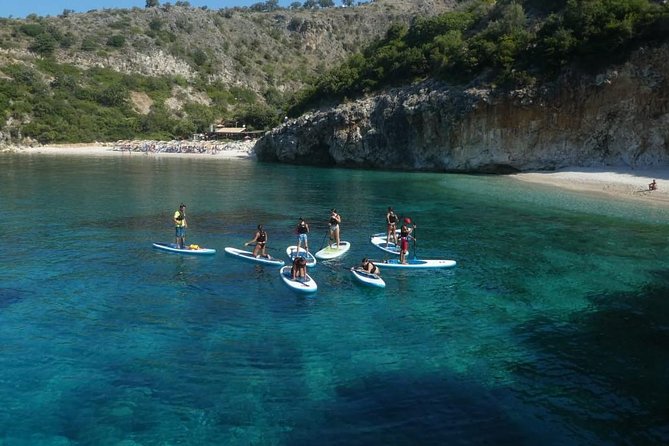SUP tour in Sivota - Beginner help and the guide’s role