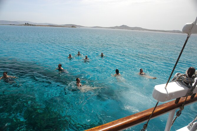 Swim and Fun at Rhenia and Iconic Views! - Leaving Mykonos for Rhenia at 4:00 pm