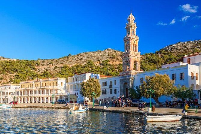 Symi Island Day Trip from Rhodes - Panormitis Bay: the monastery stop that sets the tone