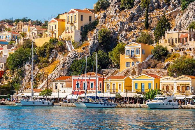 Symi Island Day Trip from Rhodes - Mandraki Harbour: a short Rhodes port moment you can use well