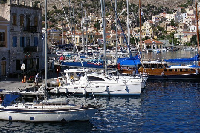 Symi Island Full-Day Boat Trip from Rhodes - St. John fortress ruins: where the views land
