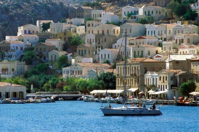 Symi island & Panormitis Monastery Self-Guided Tour - The scenic cruise around the bay: views, photos, and a possible 30-minute swim