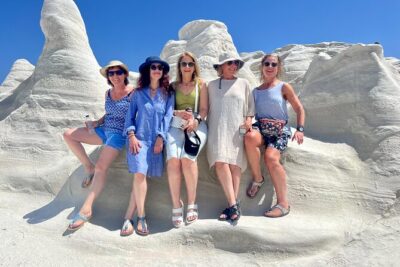 Tailored Land Tour By Milos Concierge - Mouratos Bakery starts the day with coffee and a map