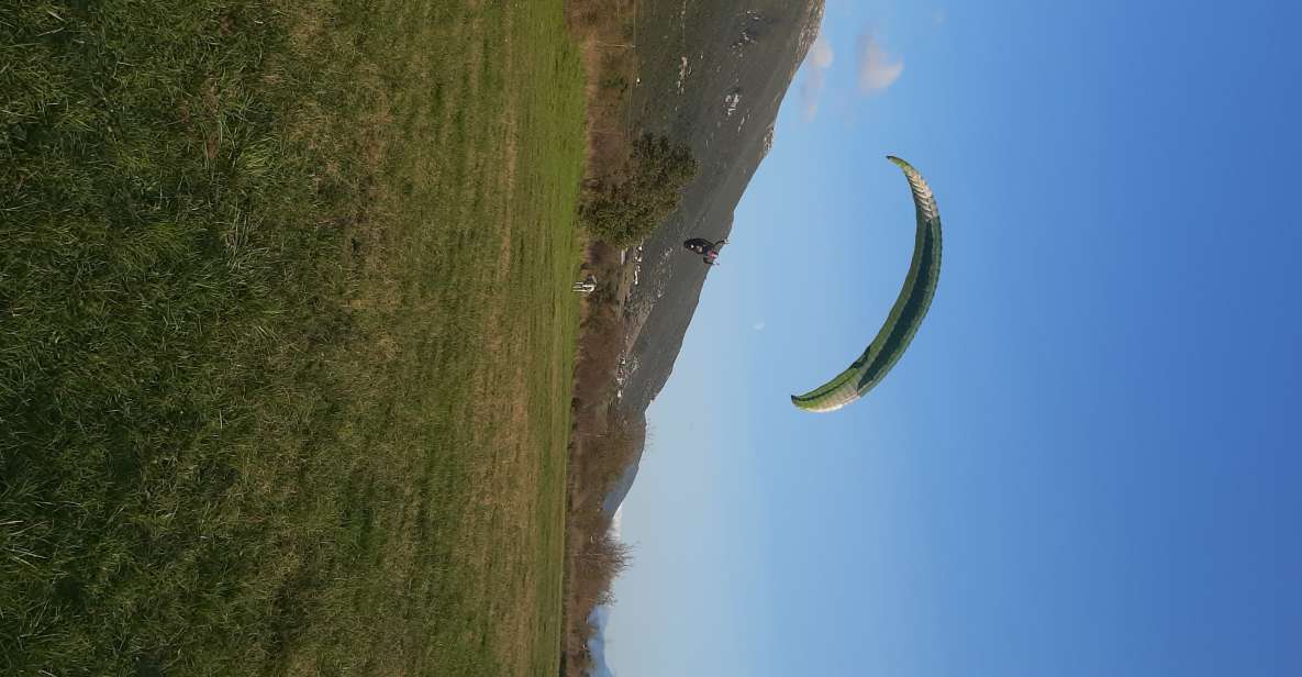 Tandem paragliding above ionian sea syvota - What the tandem glider changes