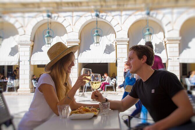 Taste Corfu: Private Corfu Food Walking Tour - Spianada Square’s breakfast stop: Greek pies plus gingerbeer