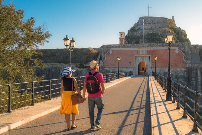 Taste Corfu: Private Corfu Food Walking Tour - Starting near the Old Fortress: meetpoint energy and first impressions