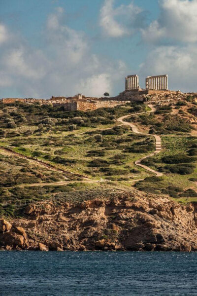 Temple of Poseidon - Leaving Athens for the Athens Riviera