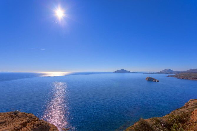 Temple of Poseidon and Cape Sounion Half Day Afternoon Tour - Stop at Sounion: first look at the cliffs and columns