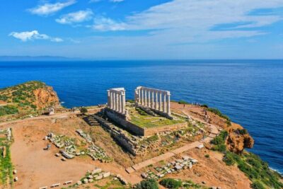 The adventure of Athens best and Poseidon's temple in cape Sounion - The Acropolis, from the Propylaea to the Parthenon