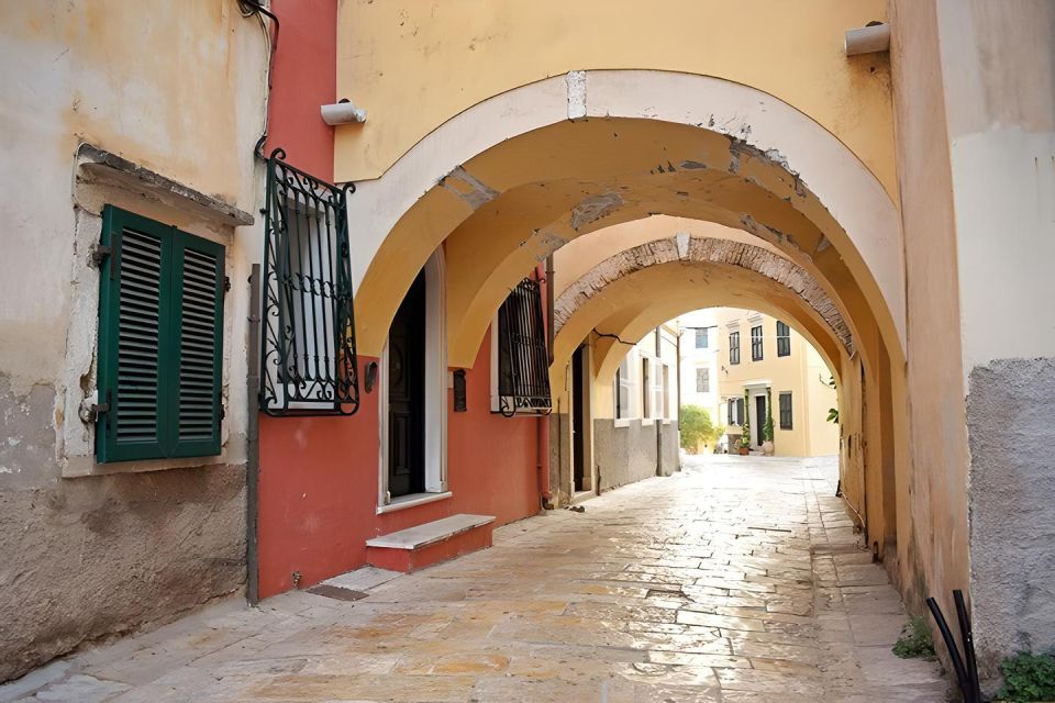 The Durrells in Corfu Town Filming Tour - Liston Arcade and the polished side of Corfu Town