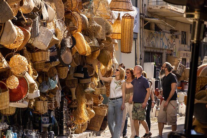 The Greek Food Experience (Max 8 persons) - Evripidou street: PDO cheeses, pastourma, and tsipouro
