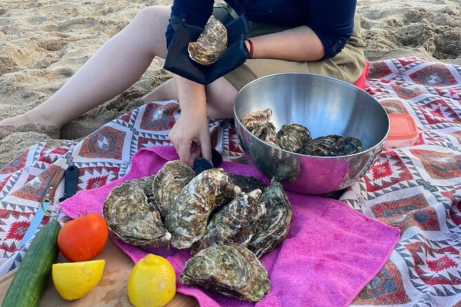 The Greek Meze Picnic - The beach setting is beautiful, but weather matters