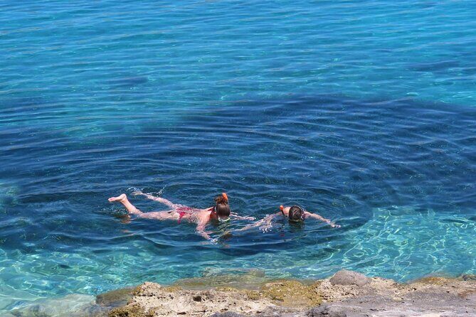 The Santa Maria 3 Island Cruise in the Aegean w/ Free Audio Guide - Pserimos stop: beach reset with minimal shopping pressure