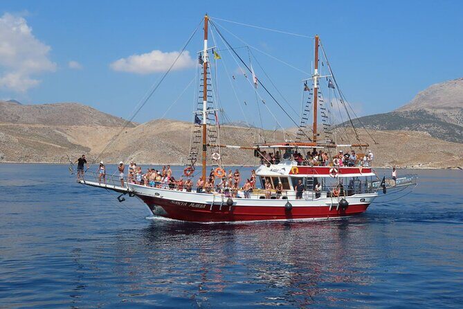The Santa Maria 3 Island Cruise in the Aegean w/ Free Audio Guide - Free smartphone audio guide: better than guessing from photos