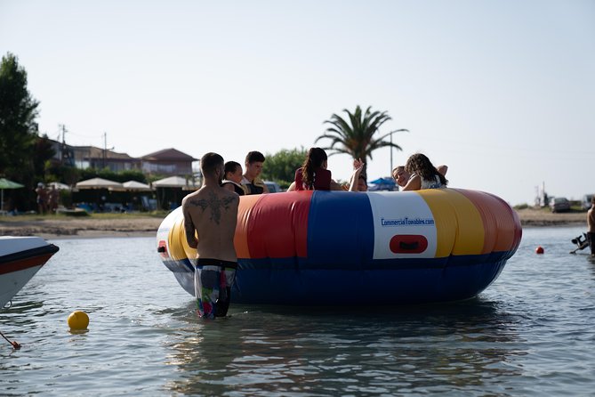 The Twister Tubing Ride - Corfu Sidari Watersports - The ride begins at Sidari Watersports