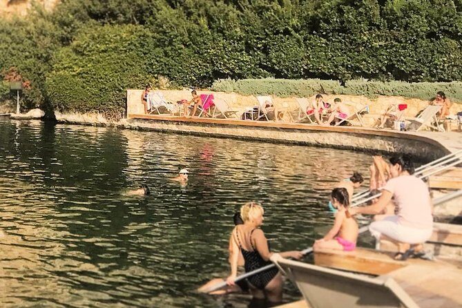 Thermal SPA - Wellness & Leisure Experience At Lake Vouliagmeni in Athens - Seating, loungers, and the reality of first-come access