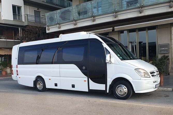 Thessaloniki city from or to SKG airport transfer - The fastest route from SKG to your hotel plan
