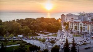 Thessaloniki: OTE Tower Rotating Experience with Light Meal - The Rotating Views: What Changes Every Hour