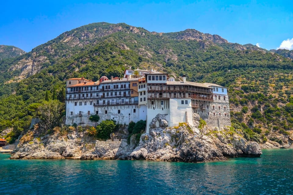 Thessaloniki: Panoramic Mount Athos and beach day cruise - Key points to know before booking