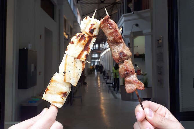 Thessaloniki Private Treasure Hunt & Tour w Food Stops - The Cinema Paradiso mural and the port
