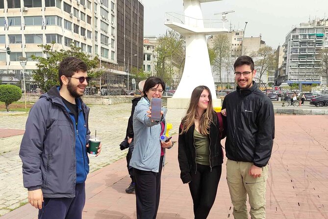 Thessaloniki Private Treasure Hunt & Tour w Food Stops - ERGON Agora brings the first food break