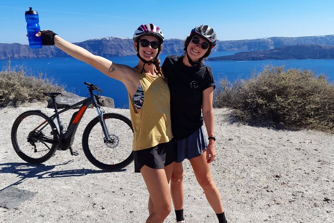 Thirassia 5-Hour eBike Tour with Lunch from Santorini - A wood-fired bakery stop