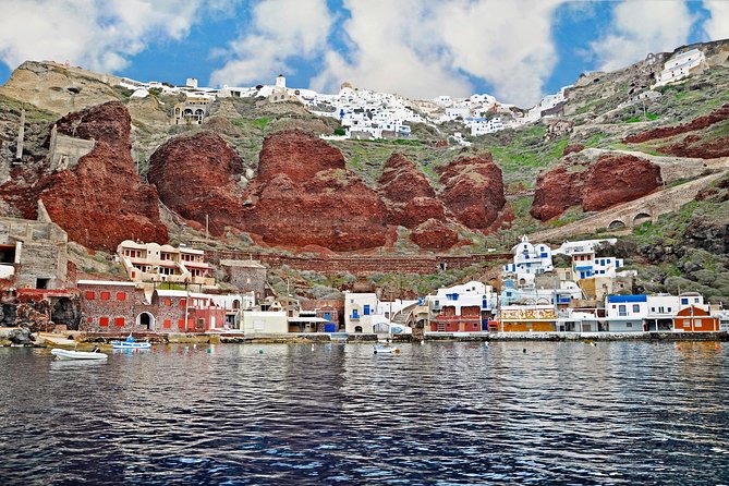 Thirassia Island: 6hr Private Tour with Lunch from Santorini - Korfos and the climb to Manolas