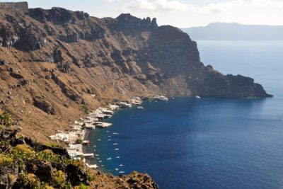 Thirassia Island: 6hr Private Tour with Lunch from Santorini - Walking through gardens and old farm country