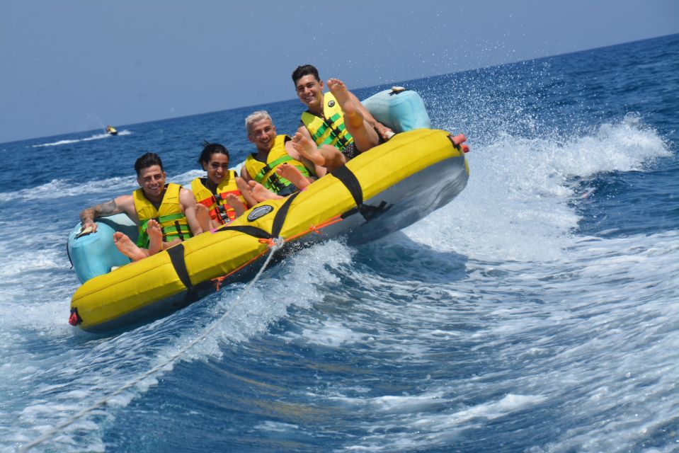 Thrill Waves Tubing at Perivolos Beach, Santorini - Perivolos Beach sets the scene