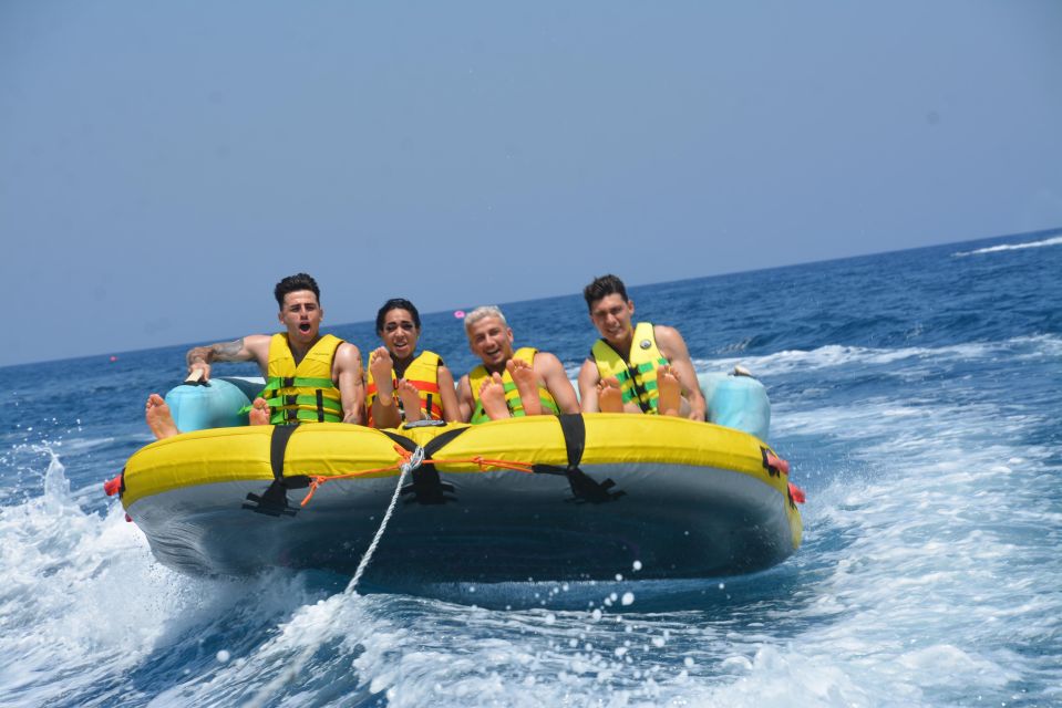 Thrill Waves Tubing at Perivolos Beach, Santorini - Who will enjoy this most?