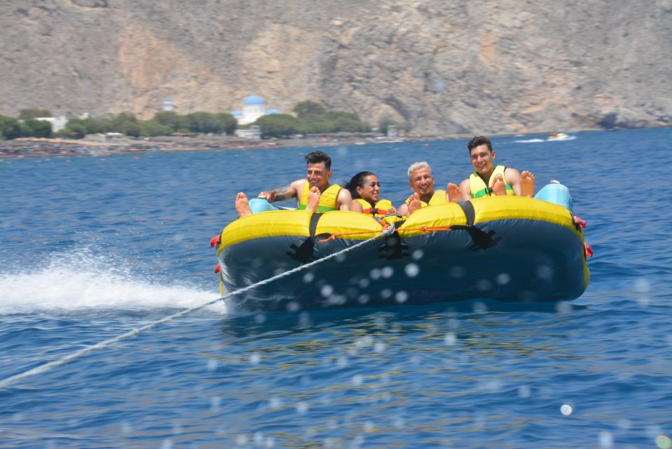 Thrill Waves Tubing at Perivolos Beach, Santorini - What to bring and what to leave behind