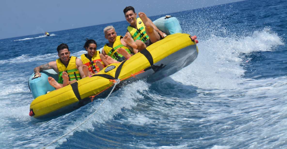 Thrill Waves Tubing at Perivolos Beach, Santorini - Choosing between the three sea sofas