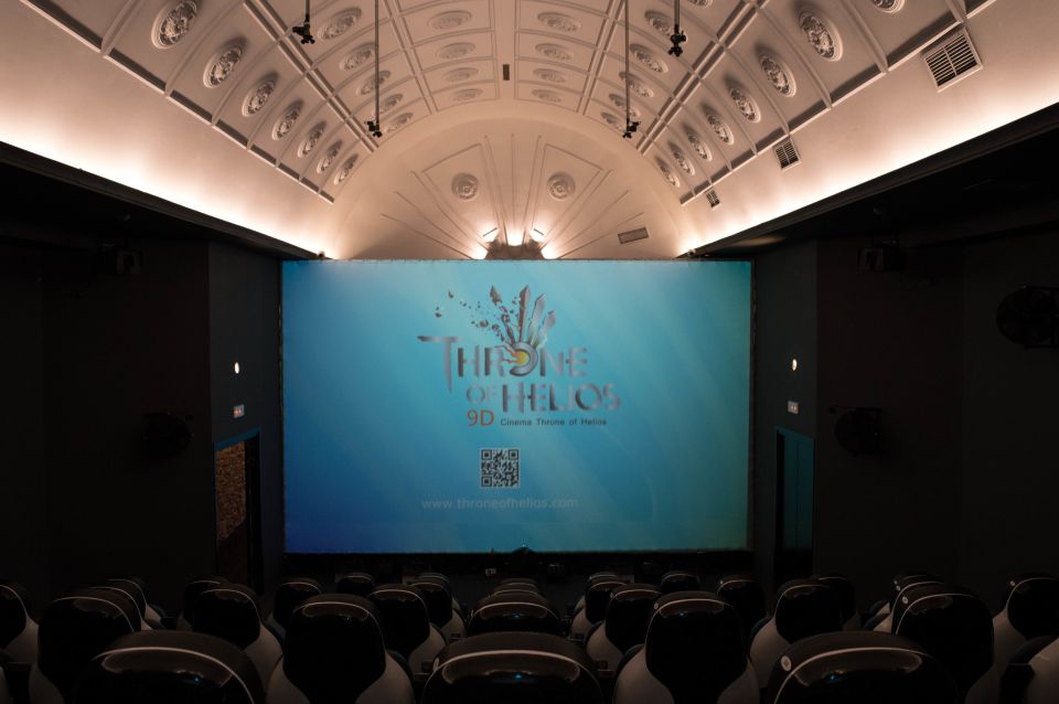 Throne of Helios: The History of Rhodes in 9D Experience - A practical stop in Rhodes Town