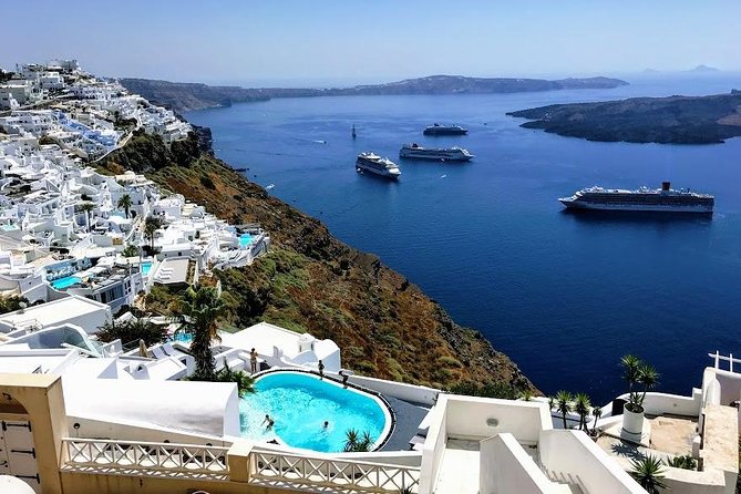 Top Santorini Attractions Highlights Day Tour with Host - Profitis Ilias and Pyrgos: high views and a fortified village