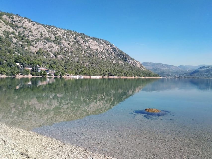 Tour in Heraion (Sanctuary of Hera) and Lake Vouliagmeni - Leaving Athens in a Private SUV