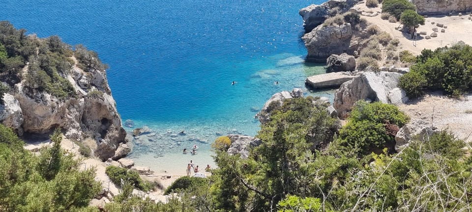 Tour in Heraion (Sanctuary of Hera) and Lake Vouliagmeni - Walking Through the Sanctuary of Hera