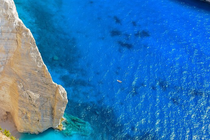 Tour Zakynthos Shipwreck,Blue Caves, Kremmidi Beach Excursion - Starting from Zakynthos Town at 8:30 am