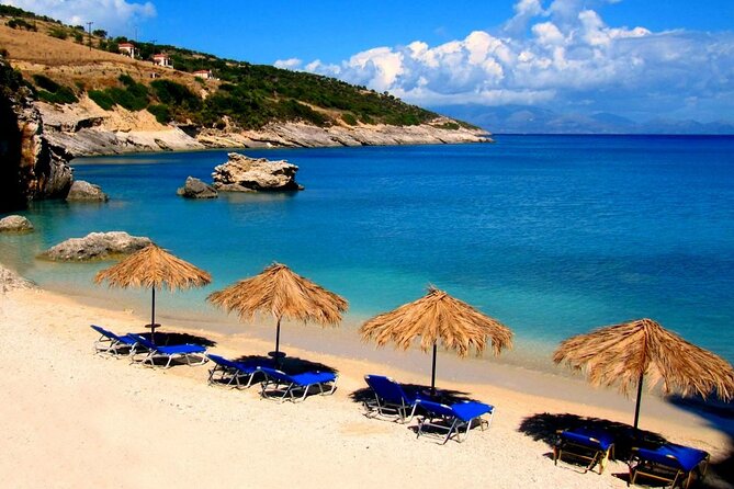 Tour Zakynthos Shipwreck,Blue Caves, Kremmidi Beach Excursion - Comfort, swimming, and seasickness