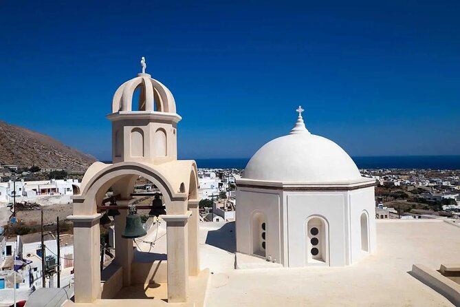 Traditional Villages & Akrotiri Excavations: Private Tour - Emporio and the island’s medieval defenses