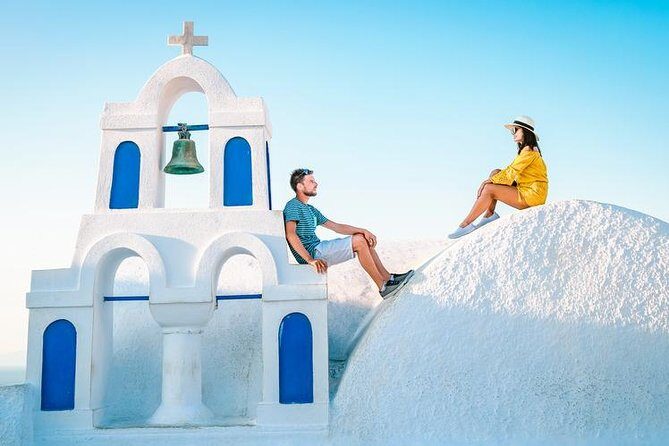 Traditional Villages Full day Tour in Santorini - Pickup, timing, and getting off the bus in Fira