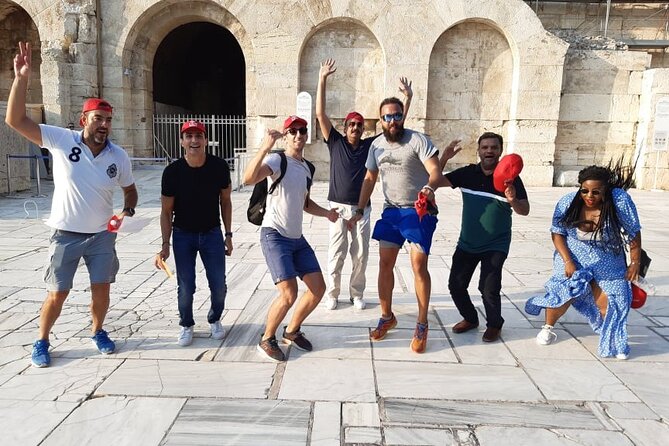 Treasure Hunt Around Acropolis— Private Group - Turning the Acropolis area into a three-hour game