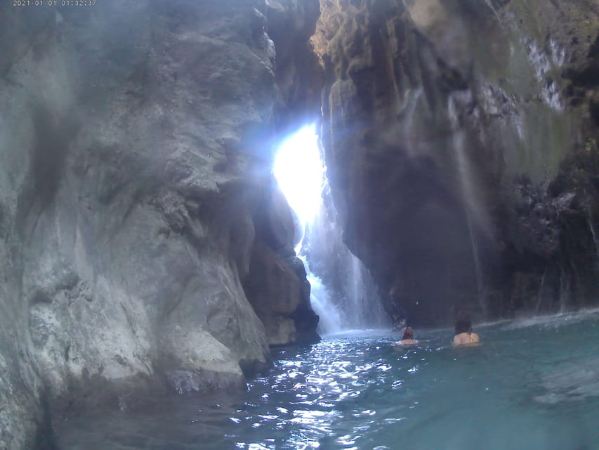 Trip to Kourtaliotiko Gorge and Preveli Beach - Kourtaliotiko Gorge starts the day with cold water
