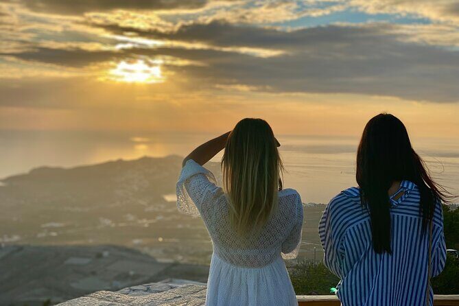 True Santorini Experience Day Tour - Heart Rock and caldera cliffs: the viewpoint chain that makes photos easy