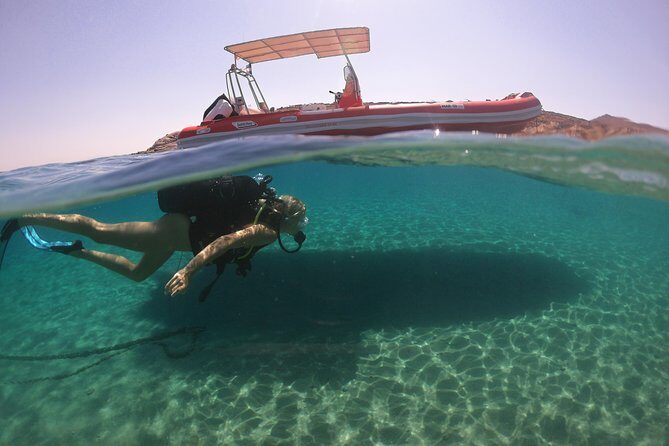 Try a DIVE, discover scuba diving in Mykonos - Lia Beach and Lia Reef: why this spot works for a first session