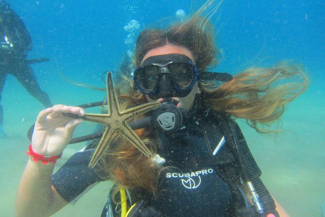 Try a DIVE, discover scuba diving in Mykonos - Safety briefing and gear checks: how they keep it calm