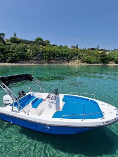 Tsilivi: Full Day Boat rental to Shipwreck & Blue Caves - Setting out from Tsilivi between 9.00 and 17.00